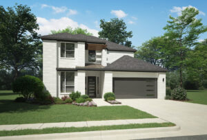 Trophy signature homes monet plan exterior C