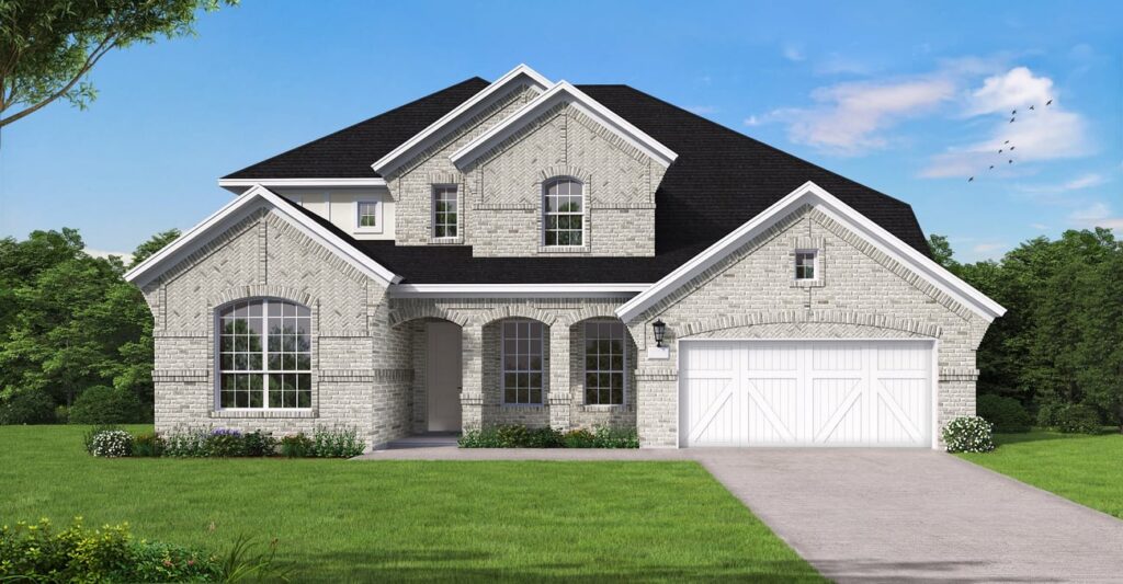 Coventry Bandera floorplan elevation B