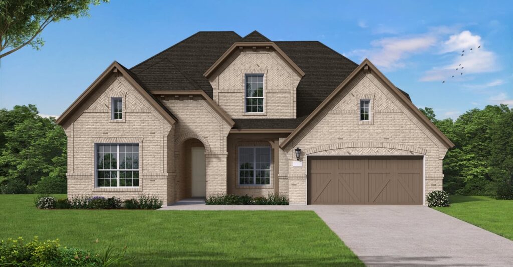 Coventry Bandera floorplan elevation C